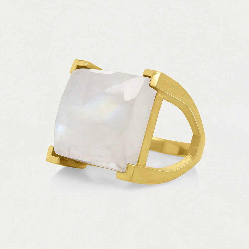 Plaza Ring Moonstone Size 8