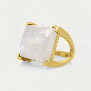 Plaza Ring Moonstone Size 8