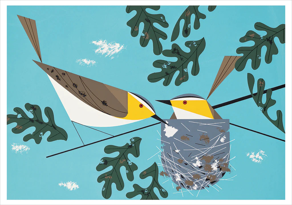 Charley Harper Nesting Instinct Notecards