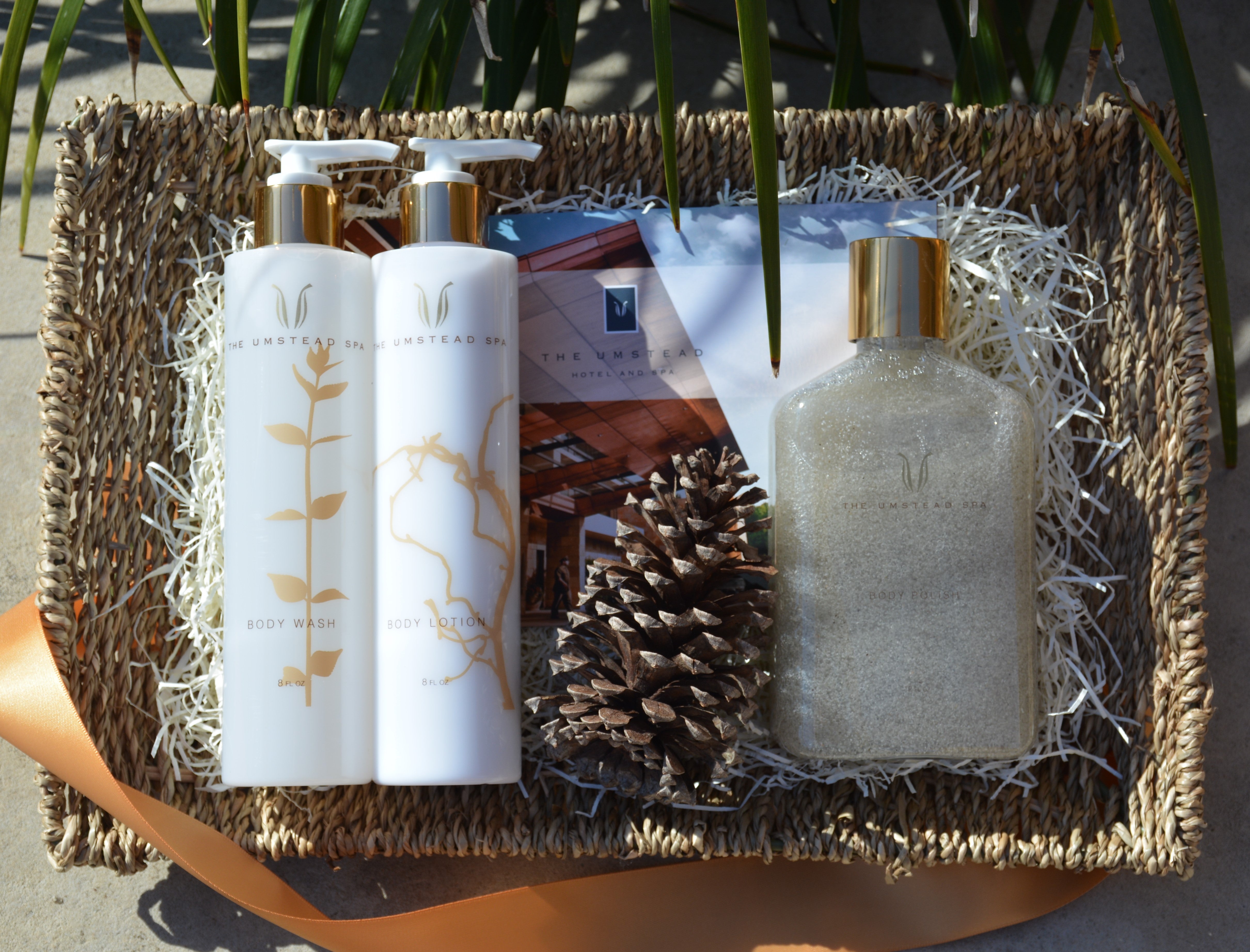 Signature Three Piece Spa Gift Basket