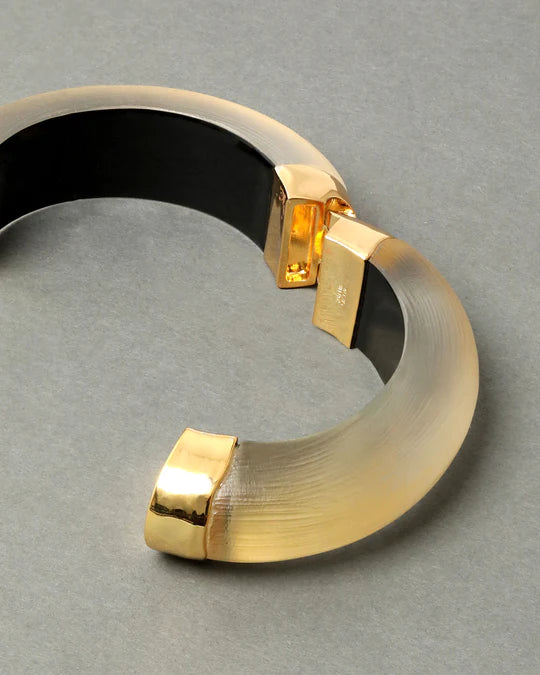 Alexis Bittar Large Molten Hinge Bracelet