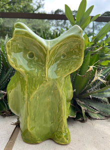 After Midnight Petite Owl Vase by Serax