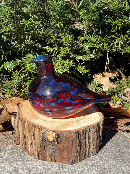 オイバ・トイッカ ガラスの鳥 Rubybird ルビーバード クランベリー Ruby Bird Cranberry by Iittala – The Umstead Online Gift Shop