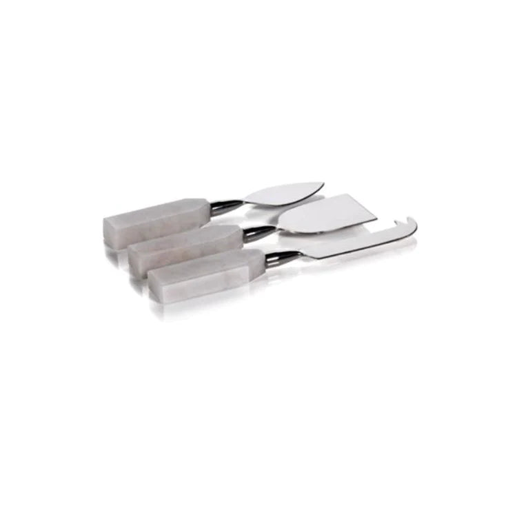 Alabaster 3 Piece Cheese Knife Set