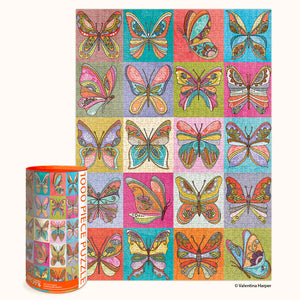 Butterfly Tiles 1000 Pc Puzzle