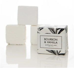 Sparkling Bath Tablet- Bourbon & Vanilla