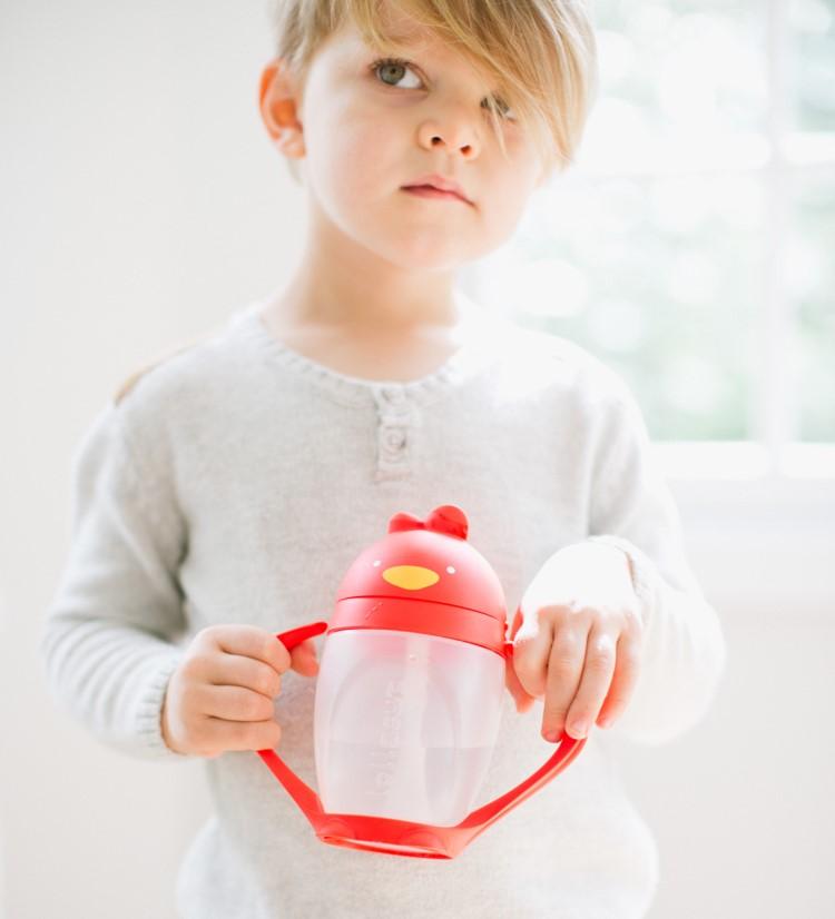 Lollacup Straw Sippy Cup - Brave Blue