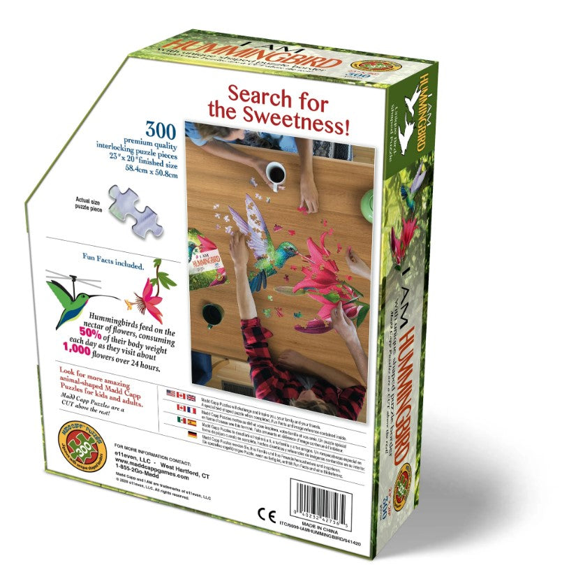 I am Hummingbird 300 Piece Puzzle