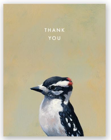 Thank You Birds Boxed Card Set of 12