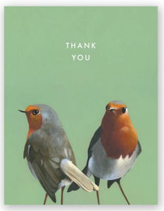 Thank You Birds Boxed Card Set of 12