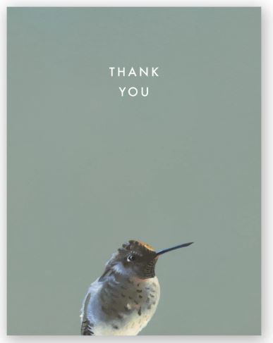 Thank You Birds Boxed Card Set of 12
